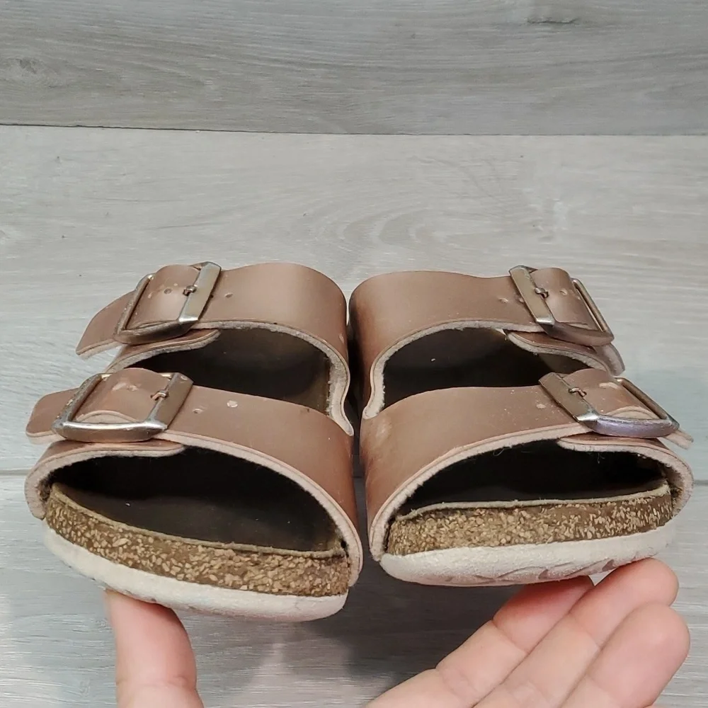 Birkenstock Kids Girls Arizona Rose Sandals Slides shoes sz 30/C12